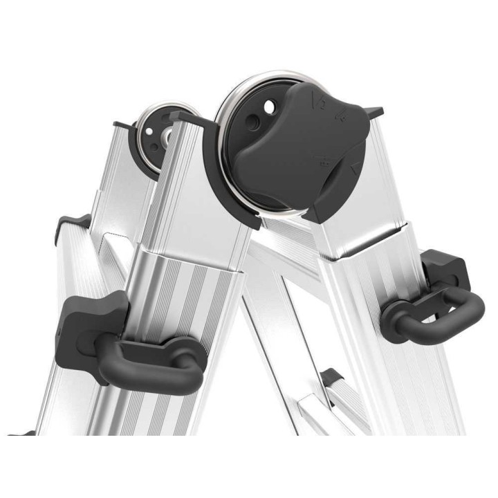 Marchetti Black 66 alumiinitikas, 12 + 12 askelmaa, 6,30 m, 150 kg
