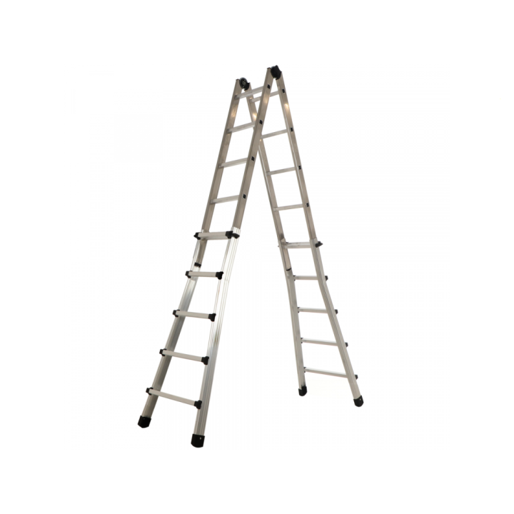 Marchetti Black 55 teleskooppitikas, alumiini, 2 × 10 askelmaa, 520 cm