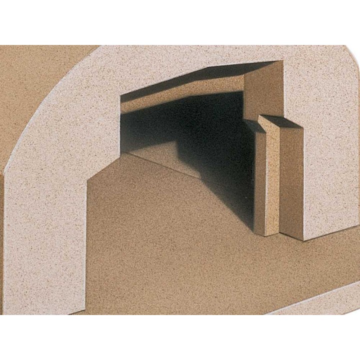 Linea VZ F4 puulämmitteinen pizzauuni, 56 × 61 cm, 2 pizzaa