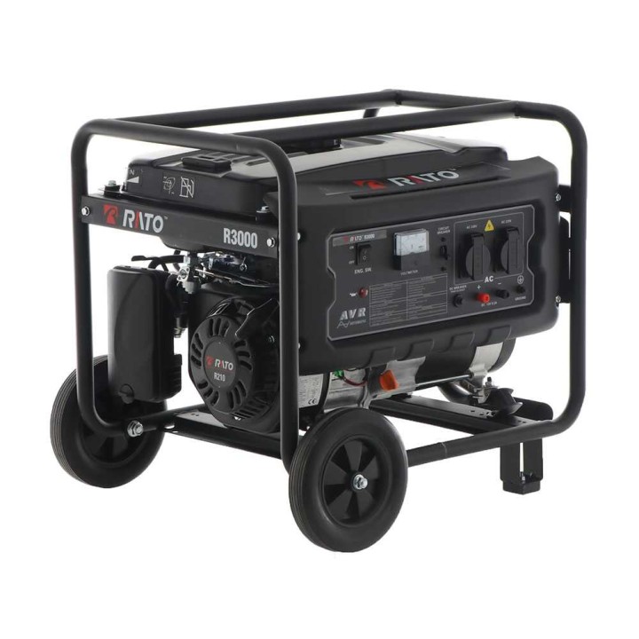Rato R3000 bensiinikäyttöinen generaattori, 2,7 kW, 230 V