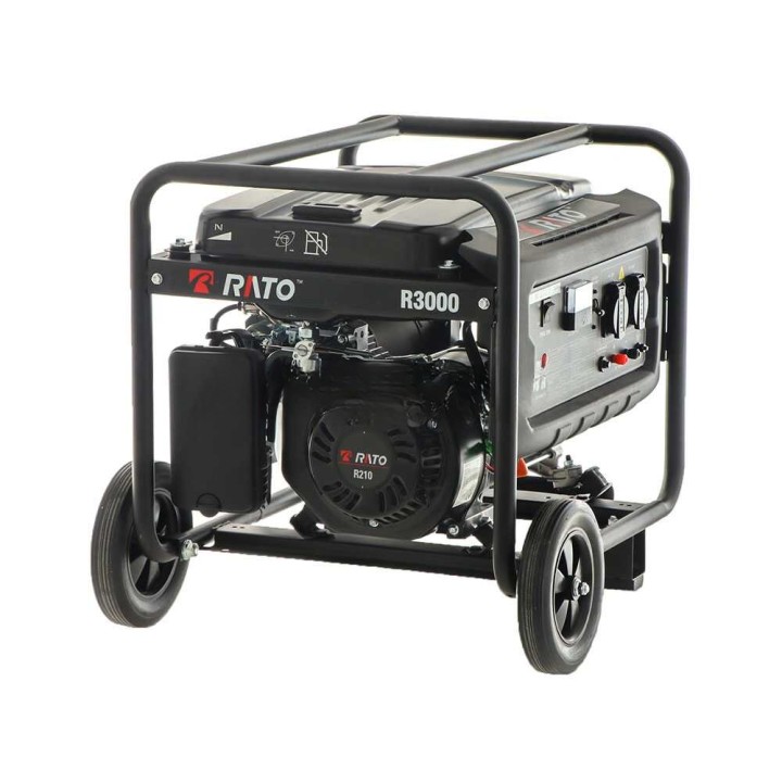 Rato R3000 bensiinikäyttöinen generaattori, 2,7 kW, 230 V