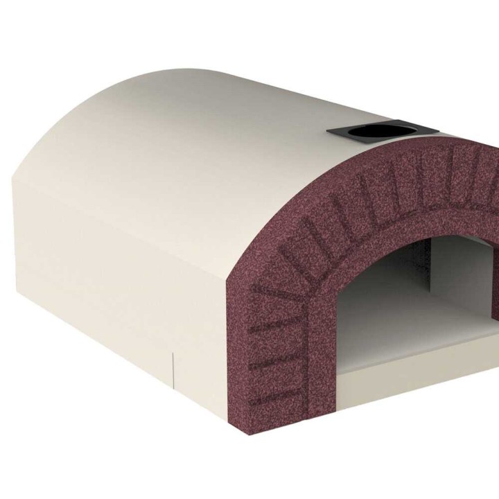 Linea VZ Sorrento puulämmitteinen leivinuuni, 72 × 105 cm, 5 pizzaa