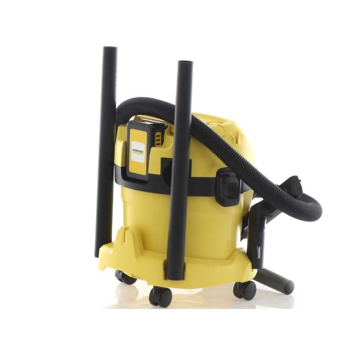 Karcher WD 2-18 märkä- ja kuivaimuri, 12 l, 18 V, ilman akkua ja laturia