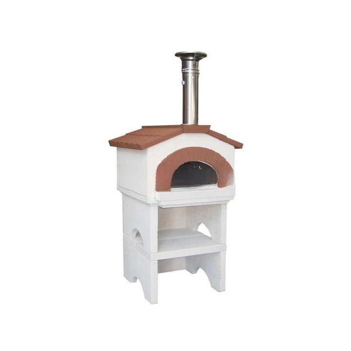 Linea VZ Ponza puulämmitteinen ulkouuni, 55 × 59 cm, 2 pizzaa