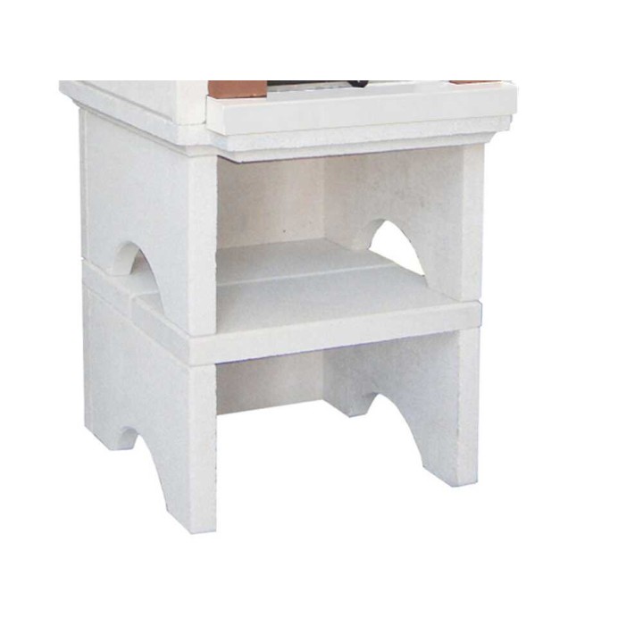 Linea VZ Ponza puulämmitteinen ulkouuni, 55 × 59 cm, 2 pizzaa
