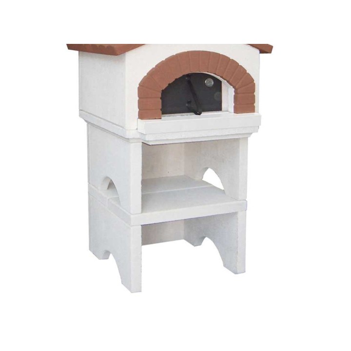 Linea VZ Ponza puulämmitteinen ulkouuni, 55 × 59 cm, 2 pizzaa