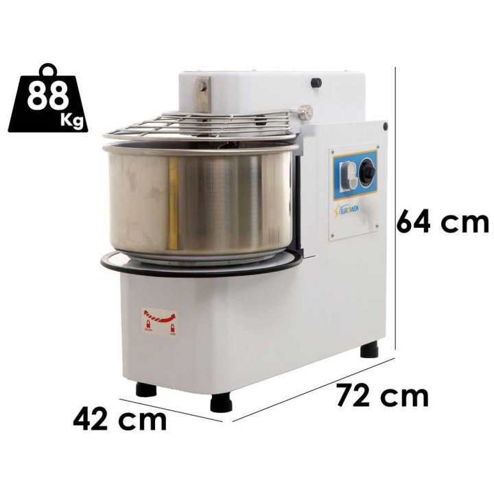 EuroMech ETR 20 spiraalitaikinakone, 18 kg, 400 V kolmivaiheinen