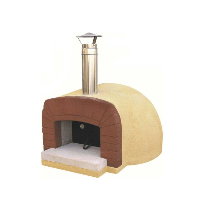 Etna puulämmitteinen pizzauuni, paistokammio Ø 85 cm, 3 pizzaa