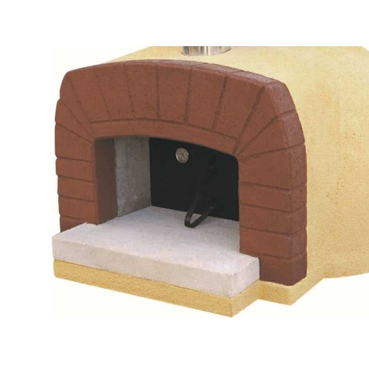 Etna puulämmitteinen pizzauuni, paistokammio Ø 85 cm, 3 pizzaa