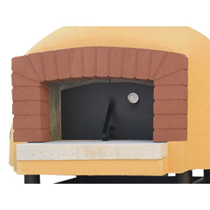 Etna puulämmitteinen pizzauuni, paistokammio Ø 85 cm, 3 pizzaa