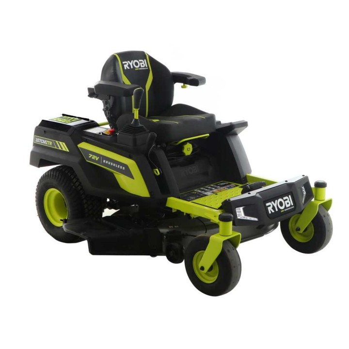 Ryobi ZTRX107 akkukäyttöinen ajoleikkuri, nollakääntösäde, 107 cm, 72 V