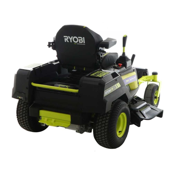 Ryobi ZTRX107 akkukäyttöinen ajoleikkuri, nollakääntösäde, 107 cm, 72 V