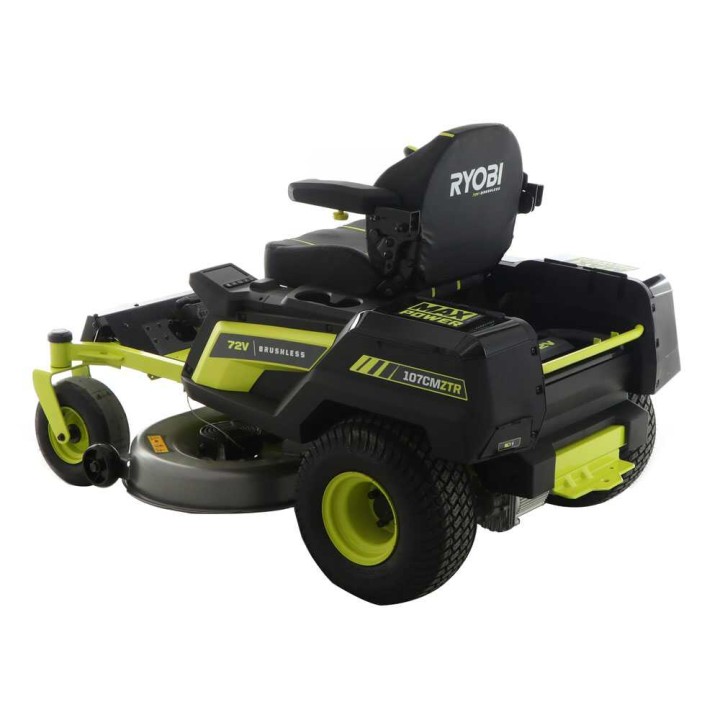 Ryobi ZTRX107 akkukäyttöinen nollakääntöajoleikkuri, 107 cm, 72 V, 20 Ah