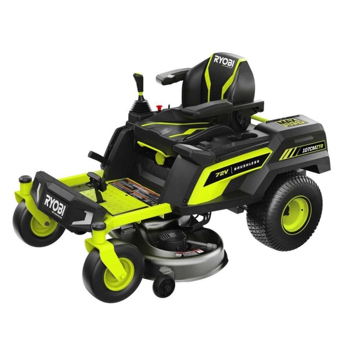 Ryobi ZTRX107 akkukäyttöinen nollakääntöajoleikkuri, 107 cm, 72 V, 20 Ah