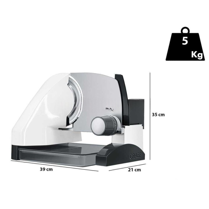 Graef SKS 500 Bianca -viipalointikone, 170 mm, 170 W