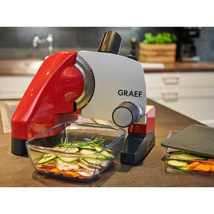 Graef SKS 500 Rossa viipalointikone, 170 mm, 170 W, vihannesviipalointitoiminto