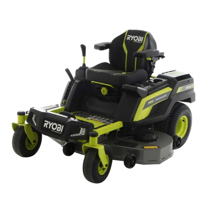 Ryobi ZTRX137 akkukäyttöinen nollakäännösleikkuri, 137 cm, 72 V, 2-in-1