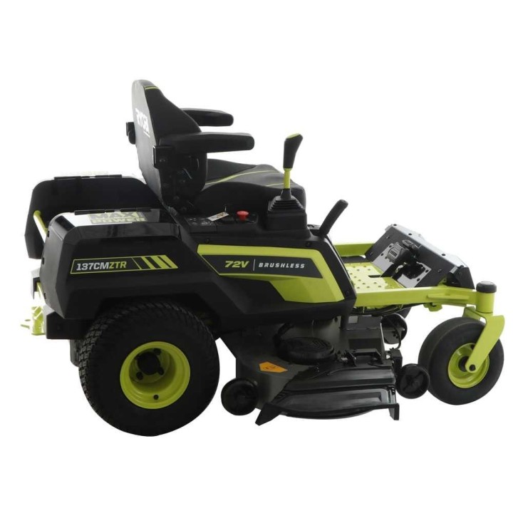 Ryobi ZTRX137 akkukäyttöinen nollakäännösleikkuri, 137 cm, 72 V, 2-in-1