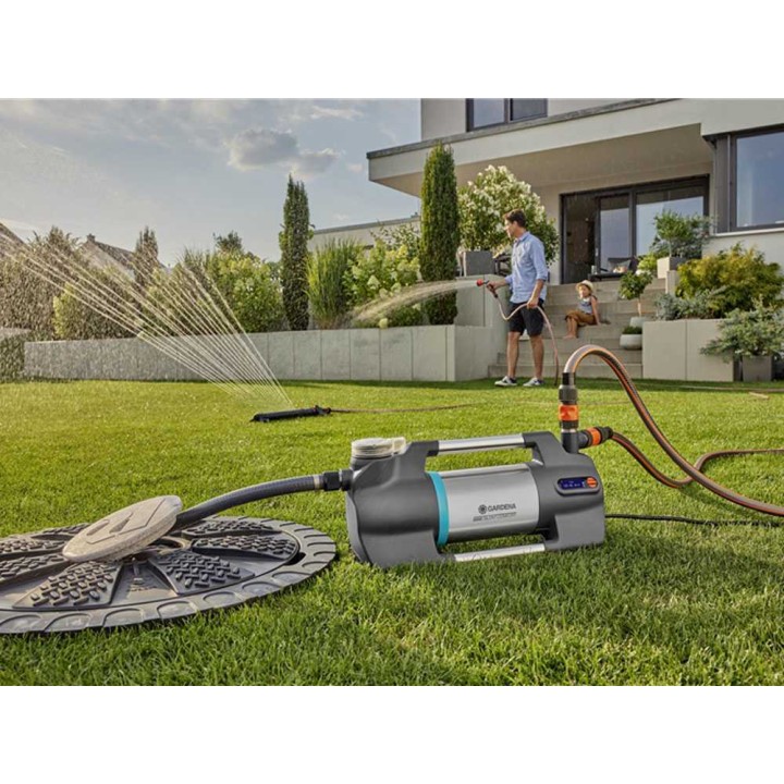 Gardena 6500 SilentComfort puutarhapumppu, 1 300 W, Bluetooth, 6 500 l/h