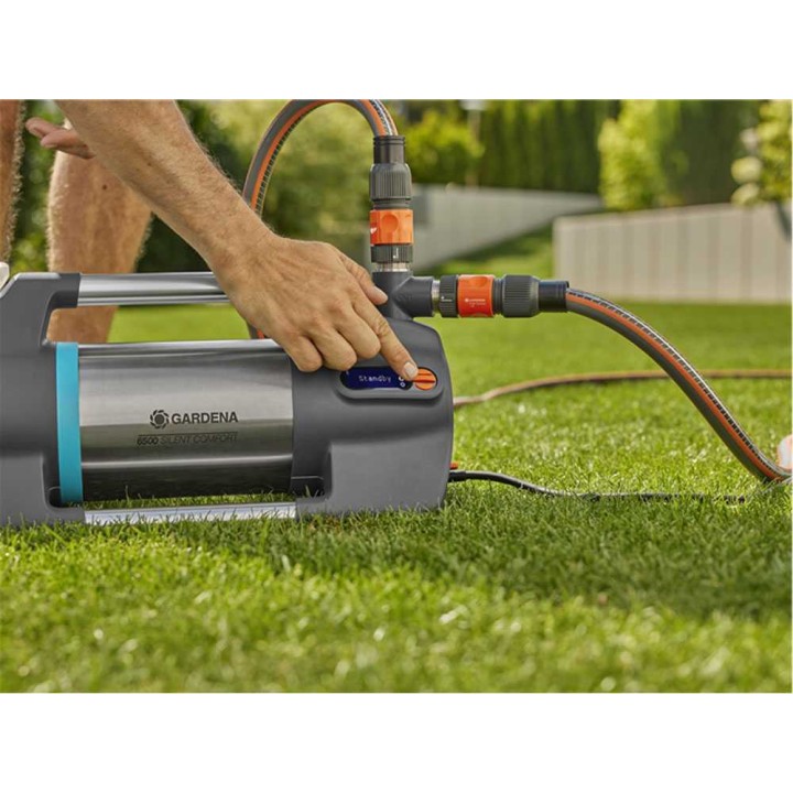 Gardena 6500 SilentComfort puutarhapumppu, 1 300 W, Bluetooth, 6 500 l/h