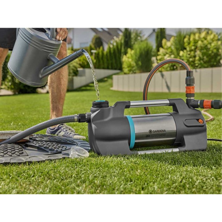 Gardena 6500 SilentComfort puutarhapumppu, 1 300 W, Bluetooth, 6 500 l/h