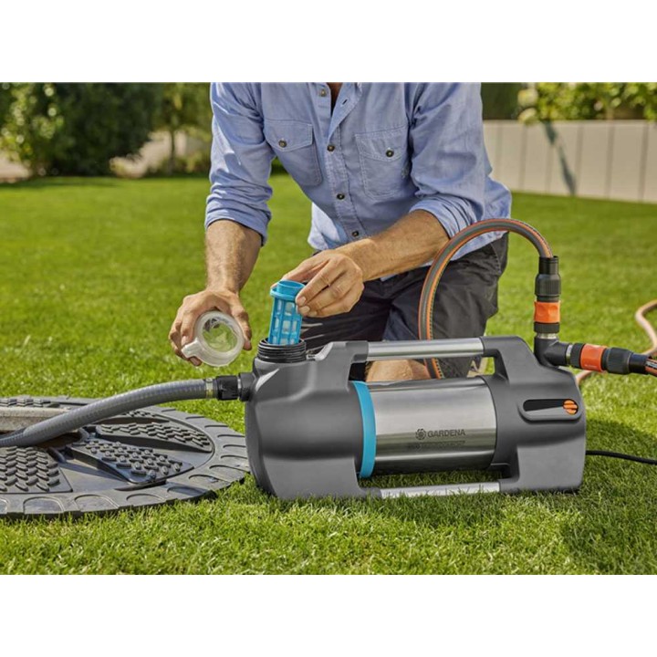Gardena 6500 SilentComfort puutarhapumppu, 1 300 W, Bluetooth, 6 500 l/h