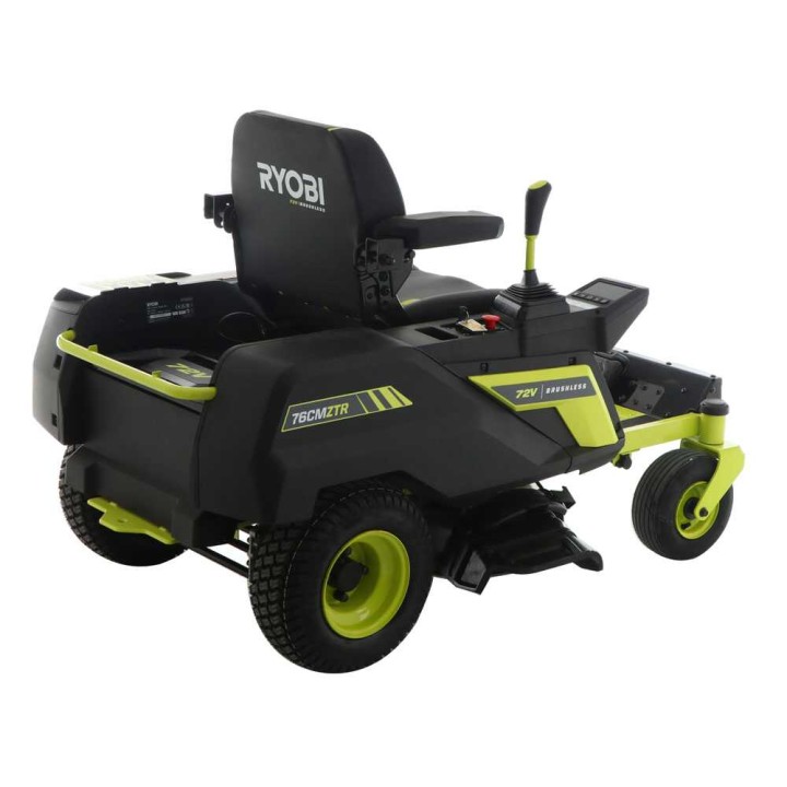 Ryobi ZTRX76 akkukäyttöinen ajoleikkuri, nollakääntösäde, 76 cm, 72 V