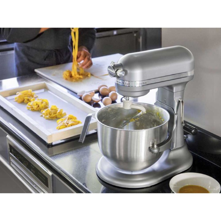 KitchenAid Heavy Duty 5KSM70JPX-ECU planetaarinen yleiskone, hopea, 6,6 l, 375 W