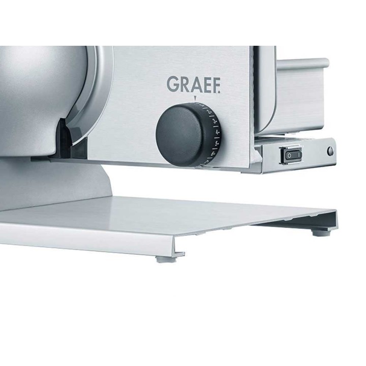 Graef SKS Line 900 Silver sähköinen viipalointikone, 190 mm, 185 W, 230 V