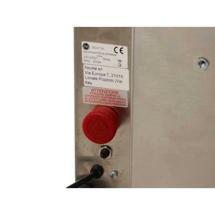 Novital Esterina 36 ditoni rullakynimiskone, 900 W, 230 V