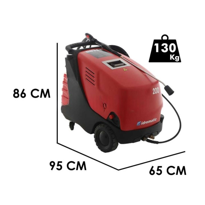 Idromatic Kon 200.15 kuumavesipainepesuri, 200 bar, 900 l/h, 400 V