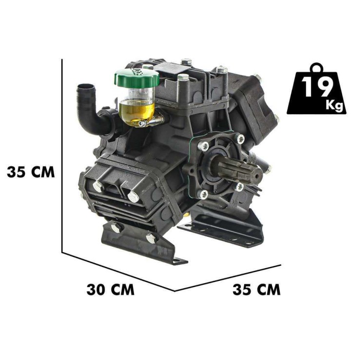 Udor Delta 75 ts 2c kalvopumppu traktorikäyttöön, 79 l/min, 40 bar