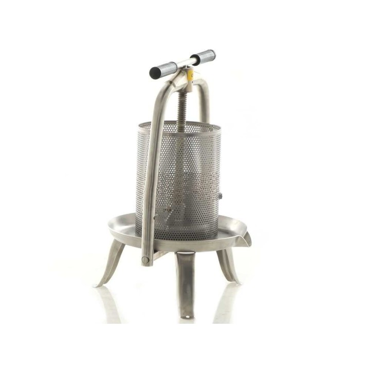 Baesso V20 Inox ruuvipuristin hedelmille ja vihanneksille, 9 l, ruostumaton teräs