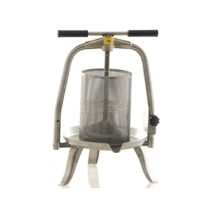 Baesso V20 Inox ruuvipuristin hedelmille ja vihanneksille, 9 l, ruostumaton teräs