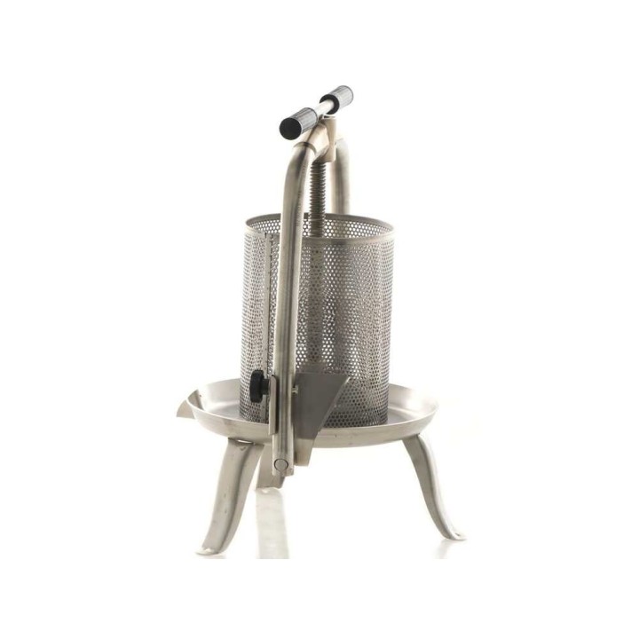 Baesso V20 Inox ruuvipuristin hedelmille ja vihanneksille, 9 l, ruostumaton teräs