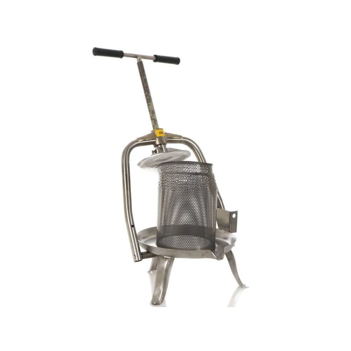 Baesso V20 Inox ruuvipuristin hedelmille ja vihanneksille, 9 l, ruostumaton teräs