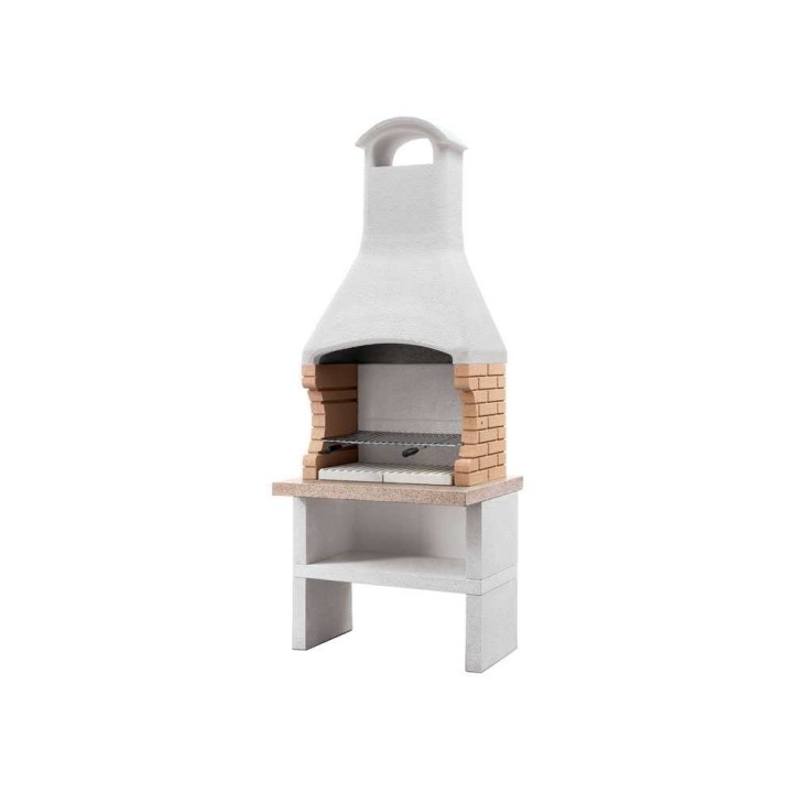 Palazzetti Ariel muurattu grillimoduuli puulle ja hiilelle, 68 × 37 cm