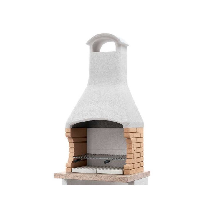 Palazzetti Ariel muurattu grillimoduuli puulle ja hiilelle, 68 × 37 cm
