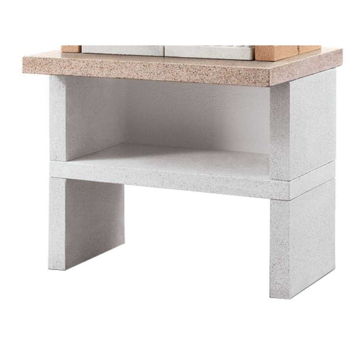 Palazzetti Ariel muurattu grillimoduuli puulle ja hiilelle, 68 × 37 cm