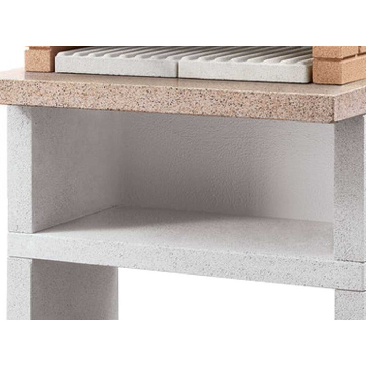 Palazzetti Ariel muurattu grillimoduuli puulle ja hiilelle, 68 × 37 cm
