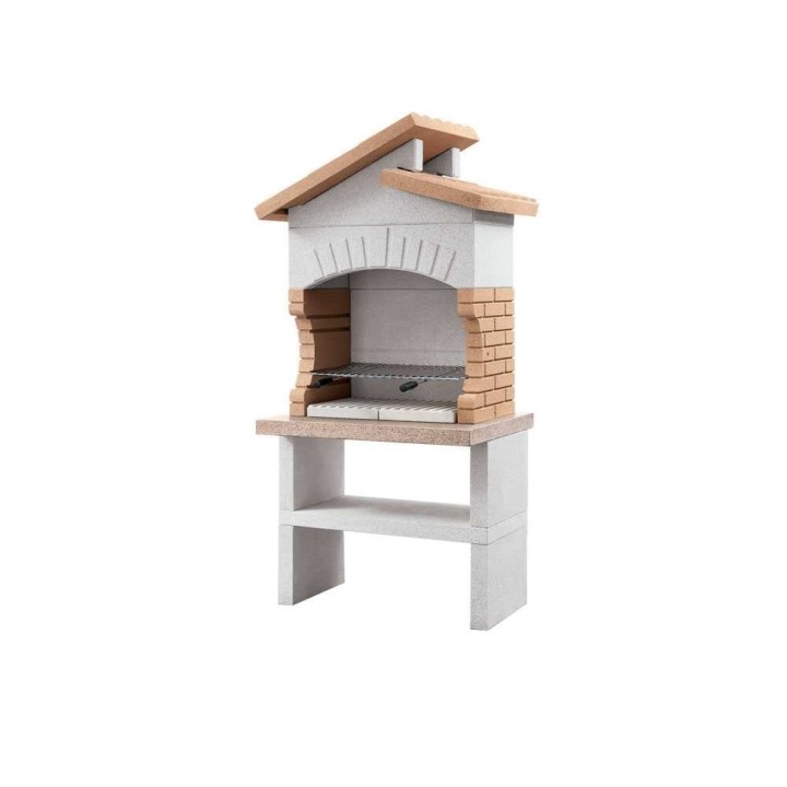 Palazzetti Cordoba muurattu grilli, puu- ja hiilikäyttöön, 68 × 37 cm