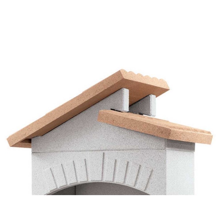 Palazzetti Cordoba muurattu grilli, puu- ja hiilikäyttöön, 68 × 37 cm