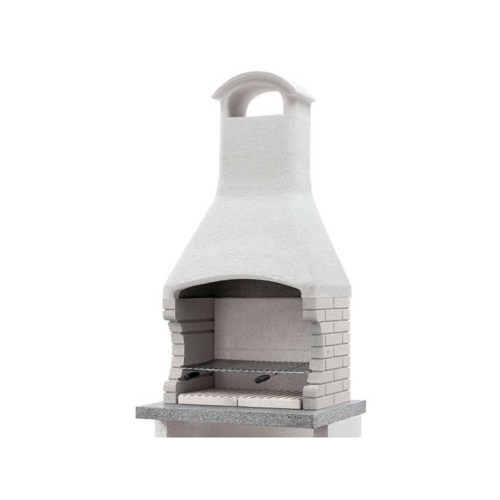 Palazzetti Marbella muurattu puu- ja hiiligrilli, 68 × 37 cm