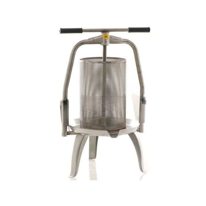 Baesso V25 Inox hedelmä- ja vihannespuristin, 20 l, ruostumaton teräs