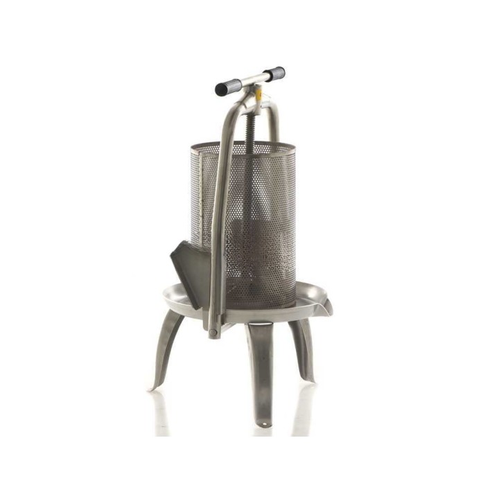 Baesso V25 Inox hedelmä- ja vihannespuristin, 20 l, ruostumaton teräs