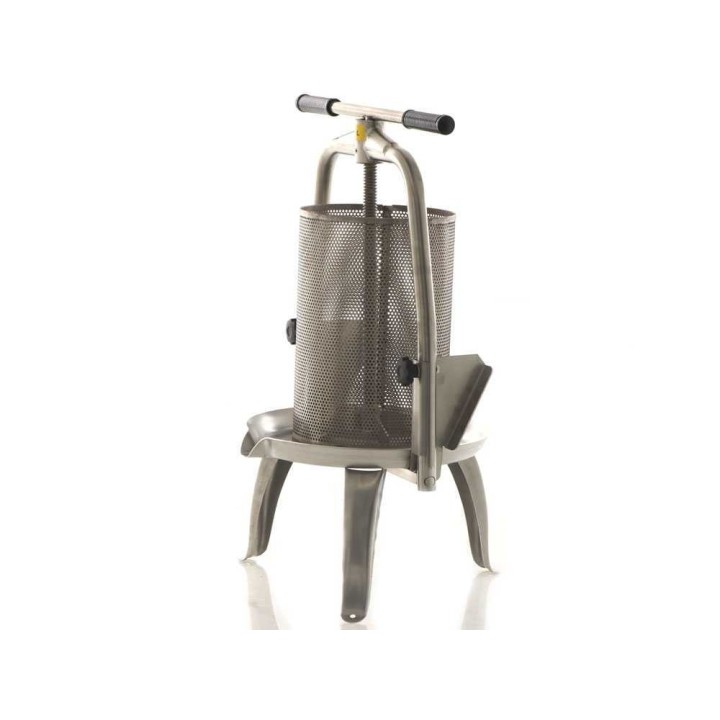 Baesso V25 Inox hedelmä- ja vihannespuristin, 20 l, ruostumaton teräs