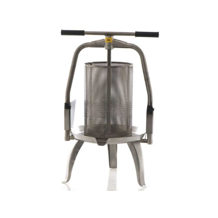 Baesso V25 Inox hedelmä- ja vihannespuristin, 20 l, ruostumaton teräs
