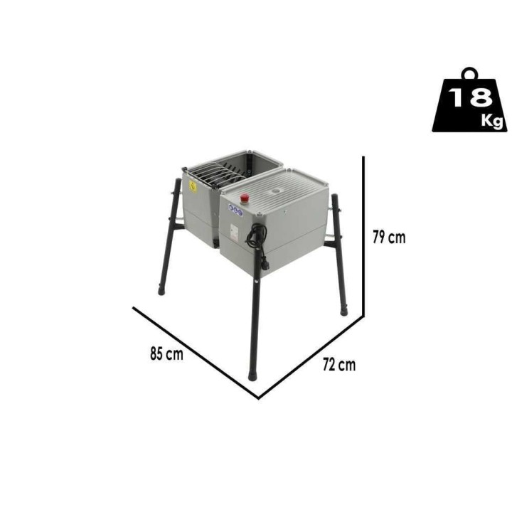 Novital Esterina 24 -rullanyppimiskone kanoille, 300 W, 230 V