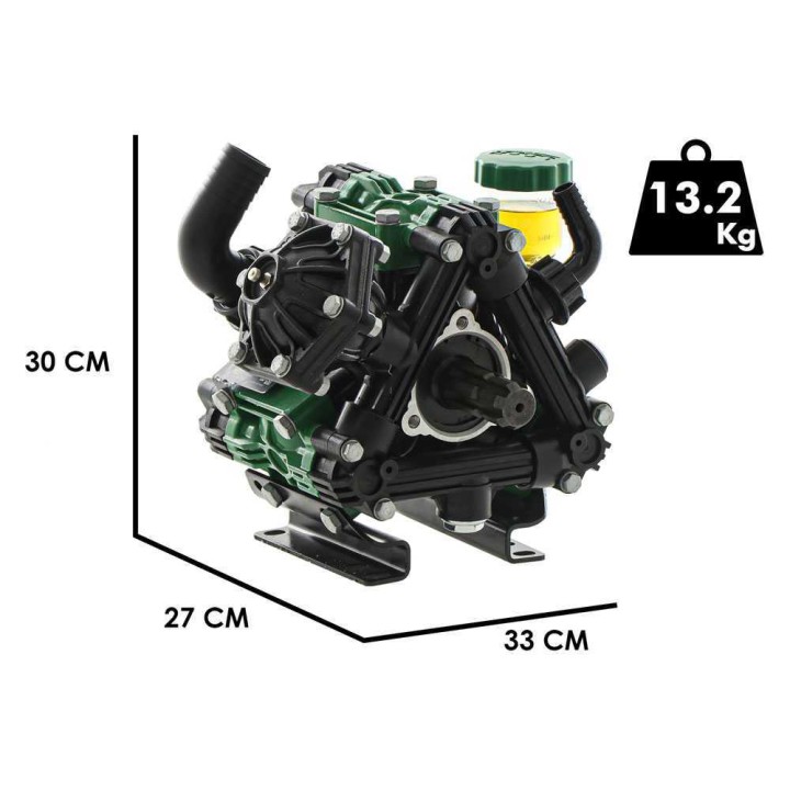 Udor Zeta 100 1c kalvopumppu traktorille, 98 l/min, 20 bar, 4,8 HP
