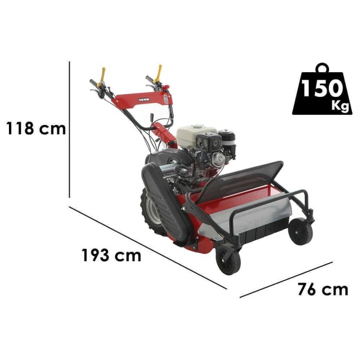 Ginko TT690 vasaraleikkuri, Honda GX270, 9 HP, 60 cm